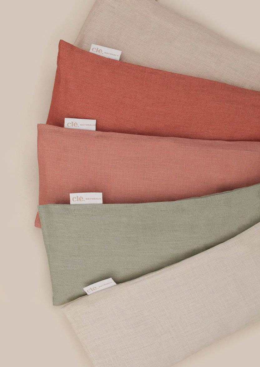 Aromatherapy Eye Pillow: Red Clay / Lavender + Chamomile