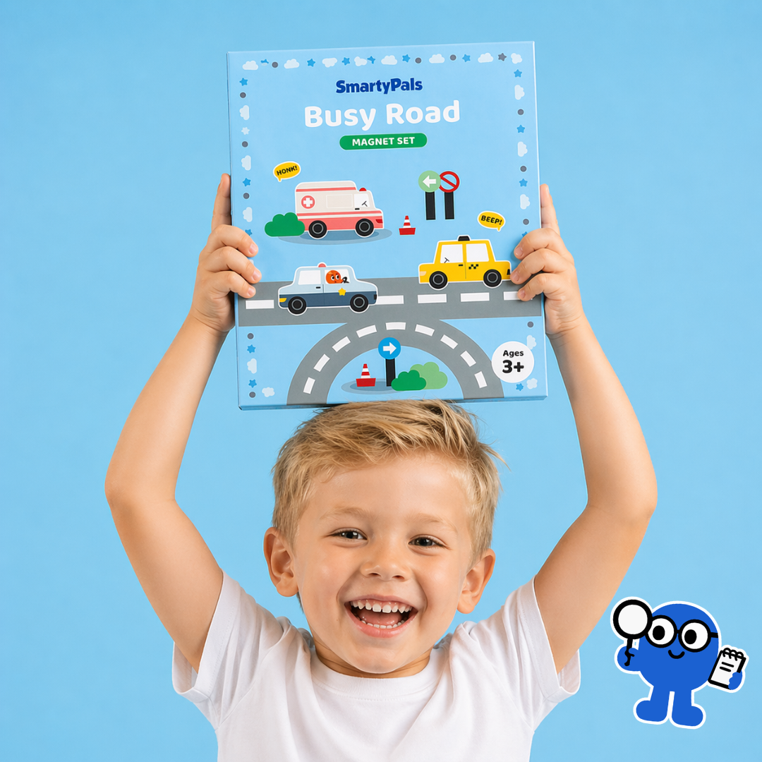 Busy Road Magnet Set