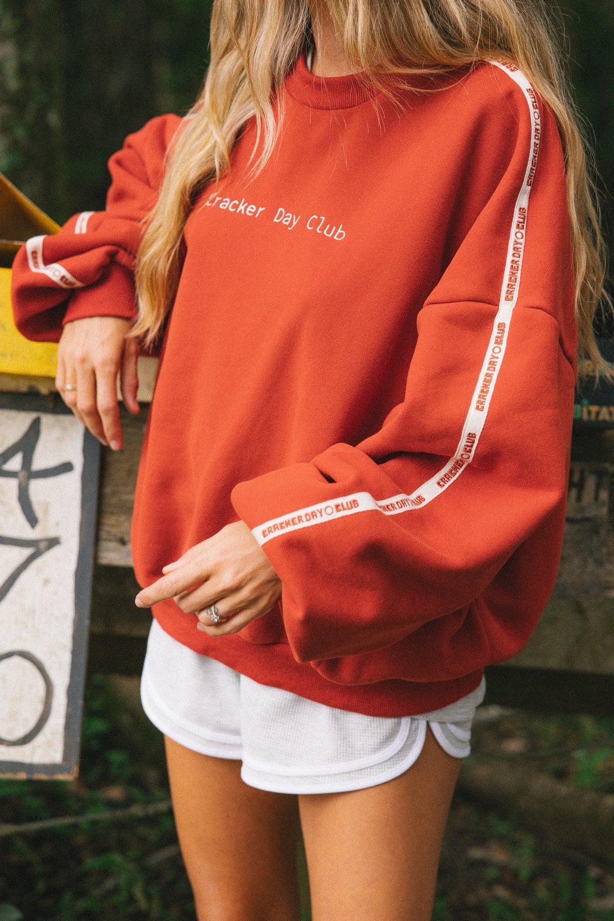 Cloud Racer Sweater - Red