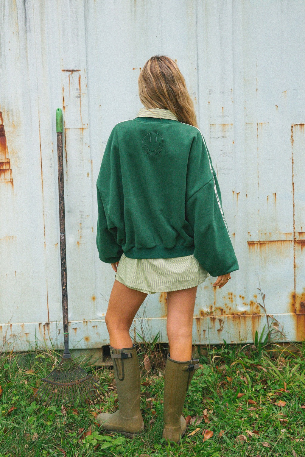 Cloud Racer Sweater - Forest