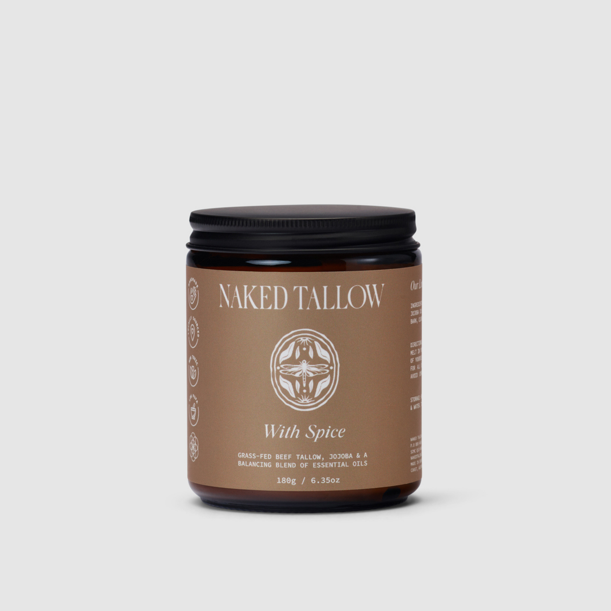 Naked Tallow With Spice Tallow Cream - Gingerbread