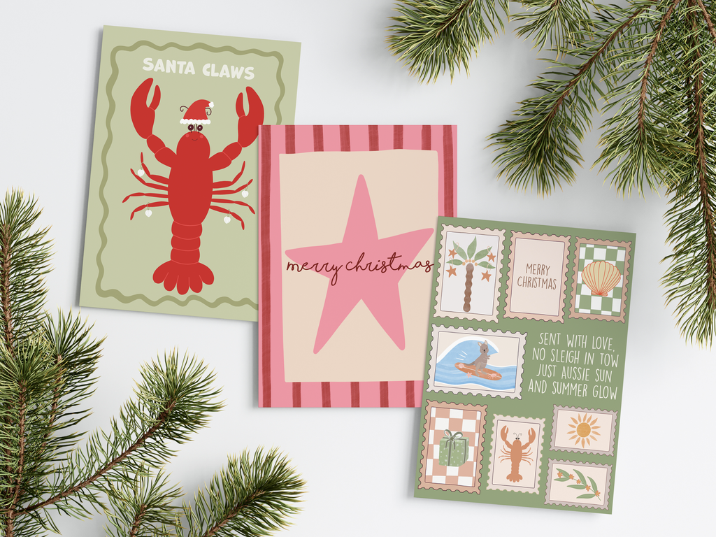 Santa Claws | Christmas Card