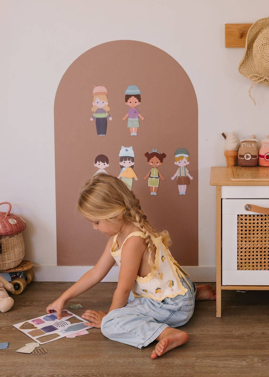 Dress Me Up Magnet Set | Mix & Match Magnetic Dolls for Kids