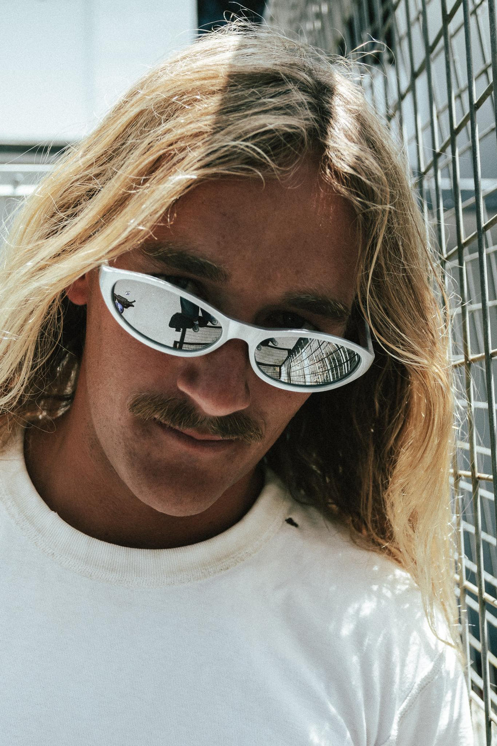 Lunar Co Barbed Frames - Matte Silver