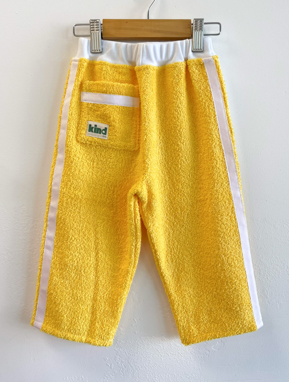 Yellow Terry Pants | Size 2
