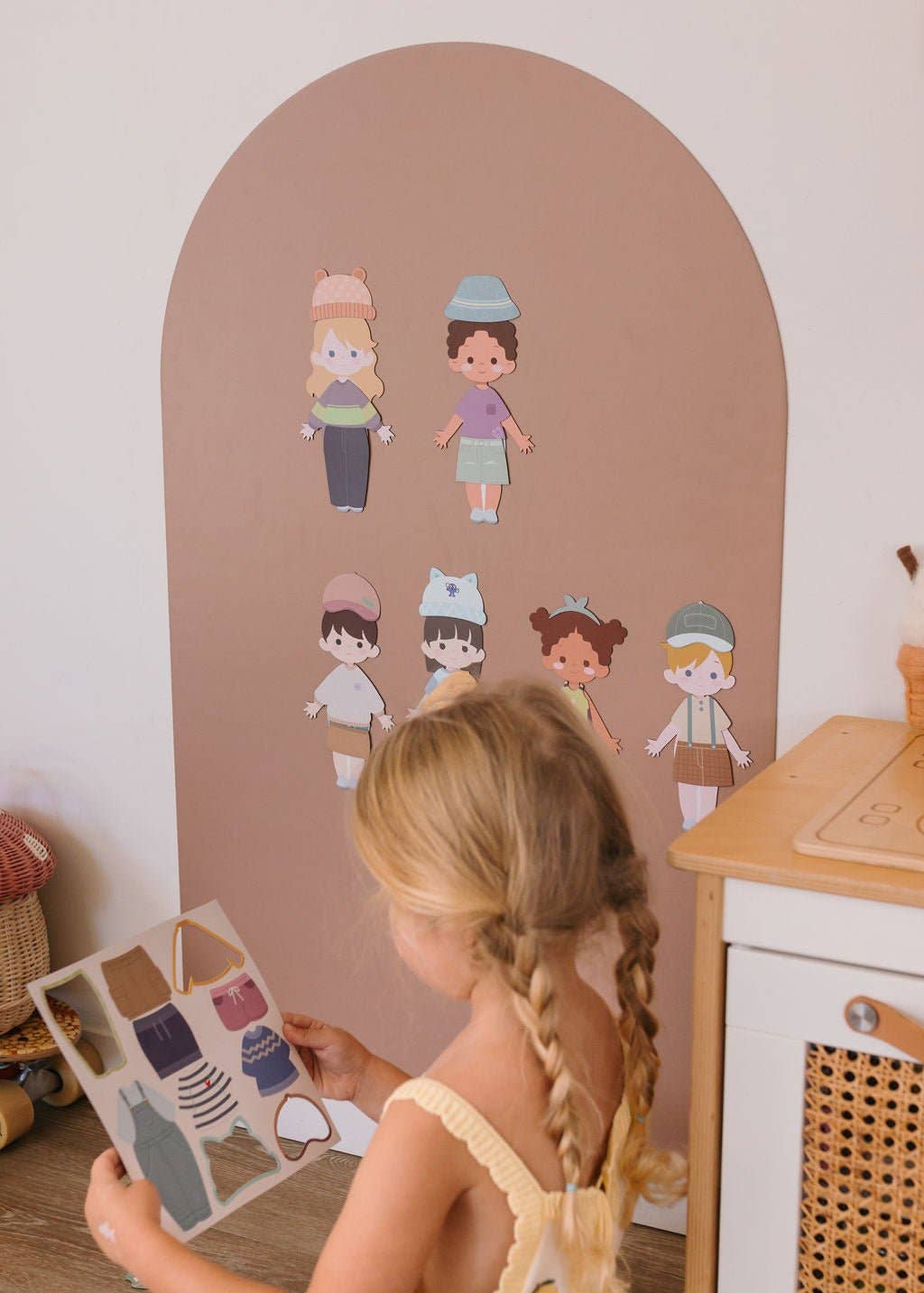 Dress Me Up Magnet Set | Mix & Match Magnetic Dolls for Kids
