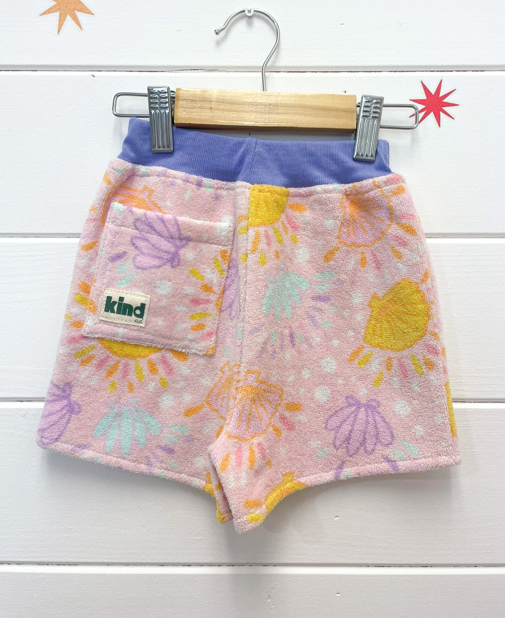 Shells Terry Shorts | Size 1
