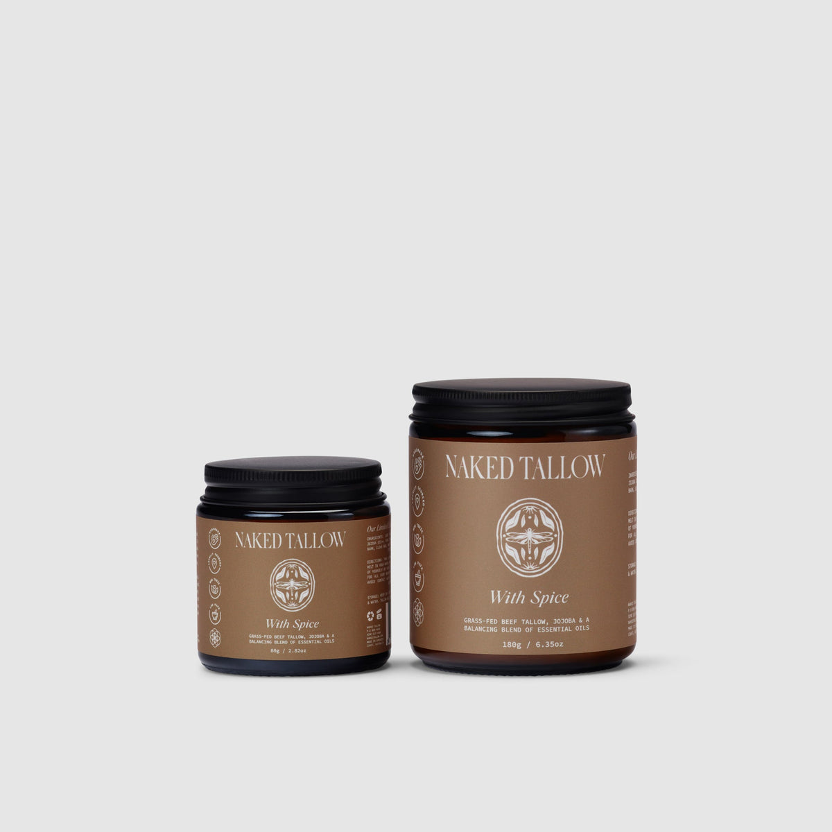 Naked Tallow With Spice Tallow Cream - Gingerbread