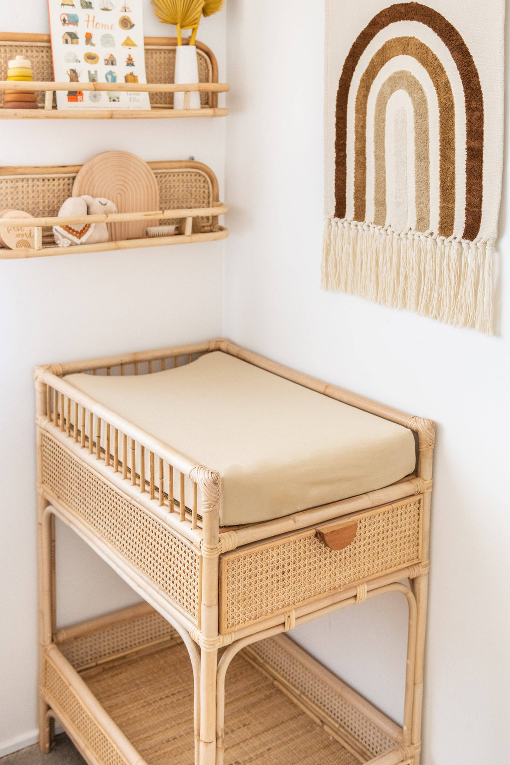 Bassinet/Co Sleeper Organic Sheet: Caramel