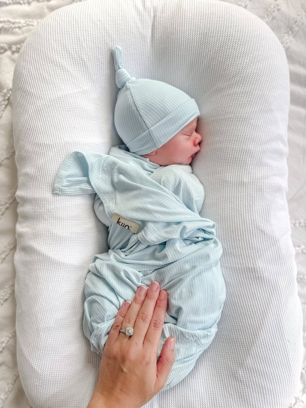 Bamboo Stretch Swaddle: Oat