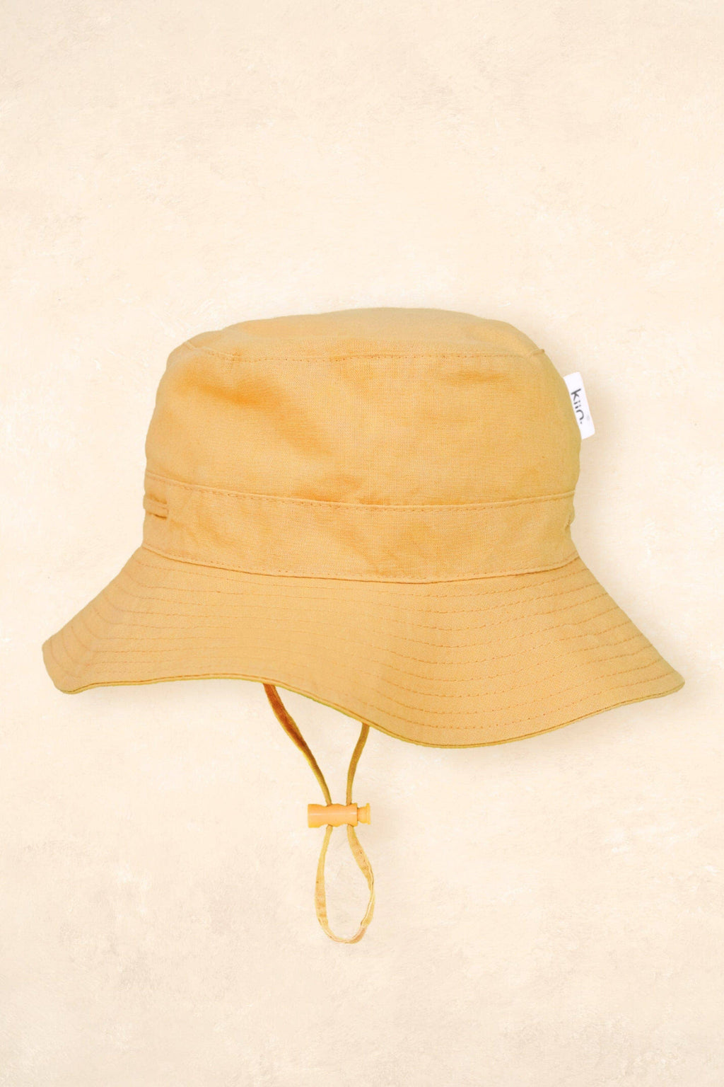 Cotton Sun Hat: Golden Tan / XS