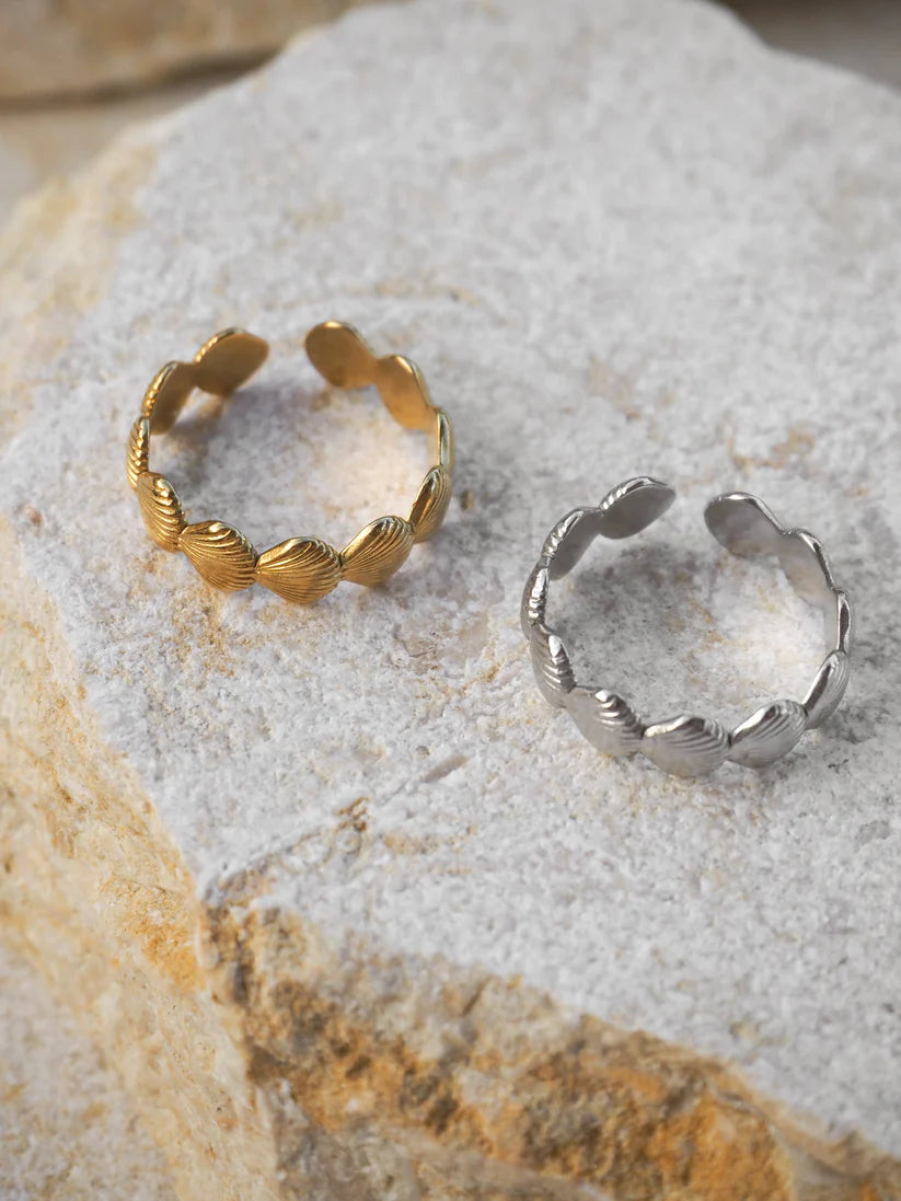 Seashell Ring Adjustable