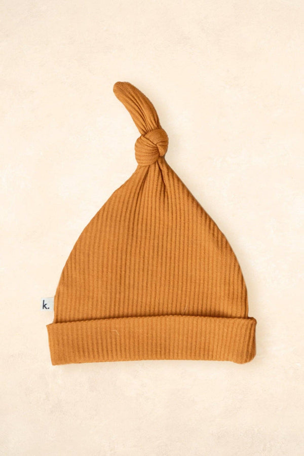 Bamboo Stretch Beanie - Caramel