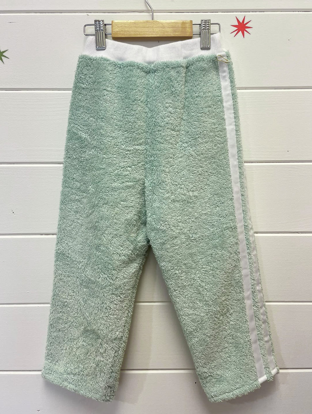 Sea Foam Terry Pants | Size 5