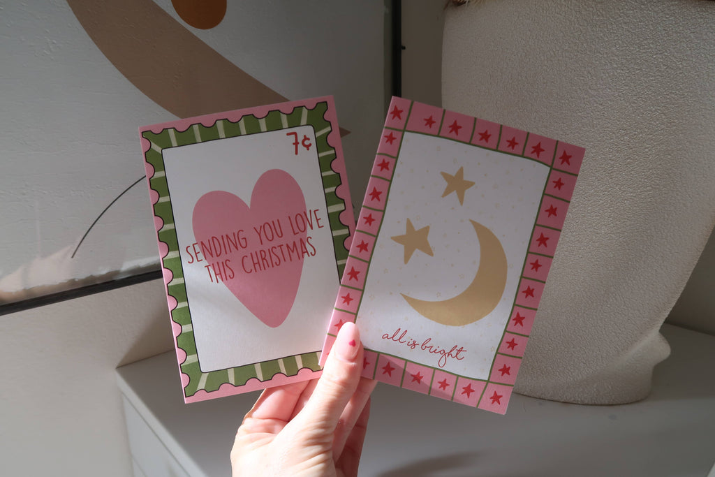 All Is Bright | Christmas Greeting Card