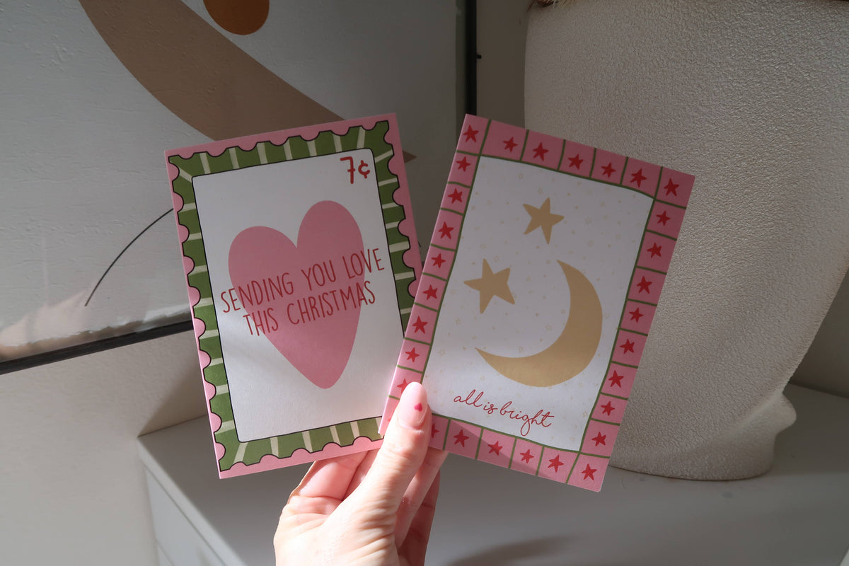 All Is Bright | Christmas Greeting Card
