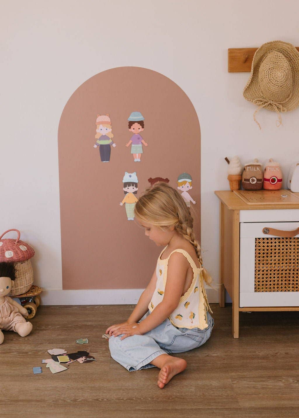 Dress Me Up Magnet Set | Mix & Match Magnetic Dolls for Kids