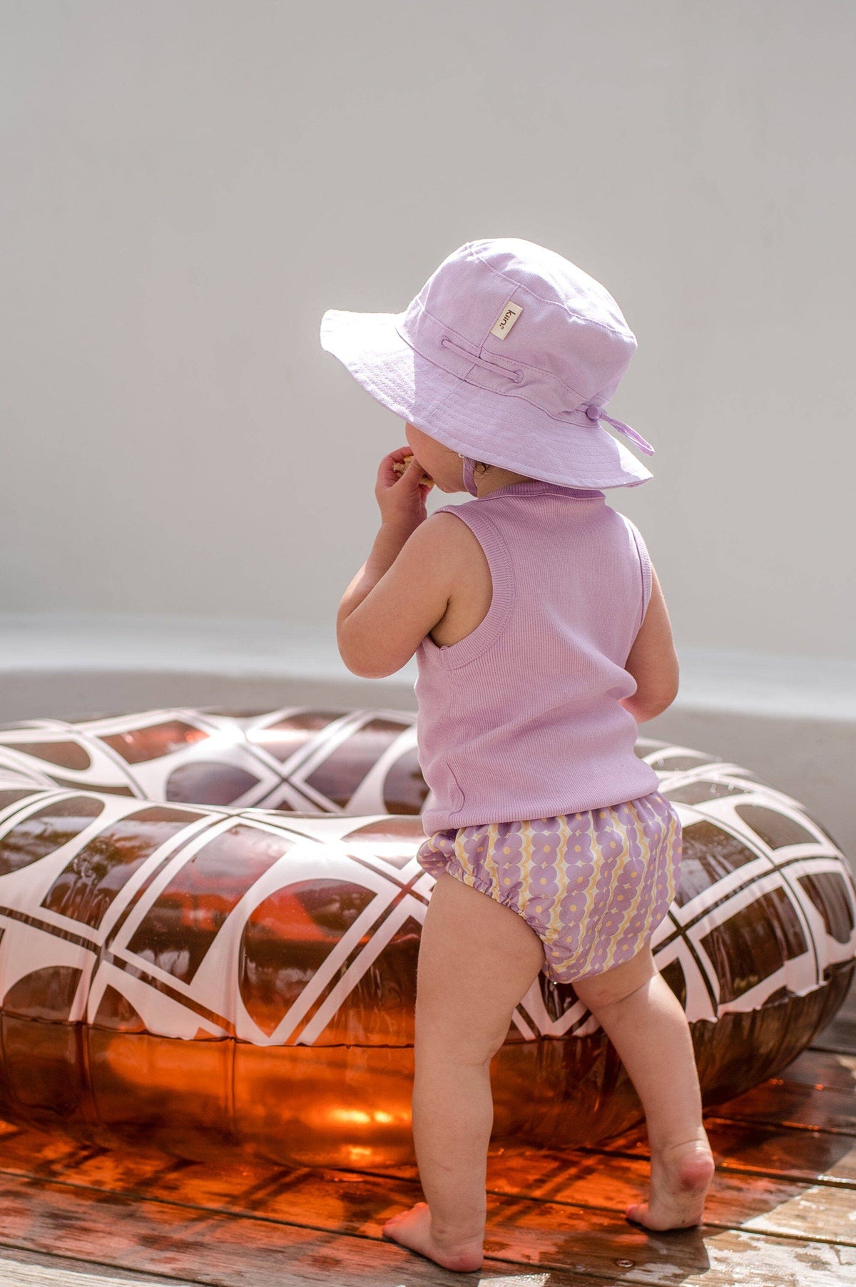 Reusable Swim Nappy: Ripple Groove / Small (4-7kg)