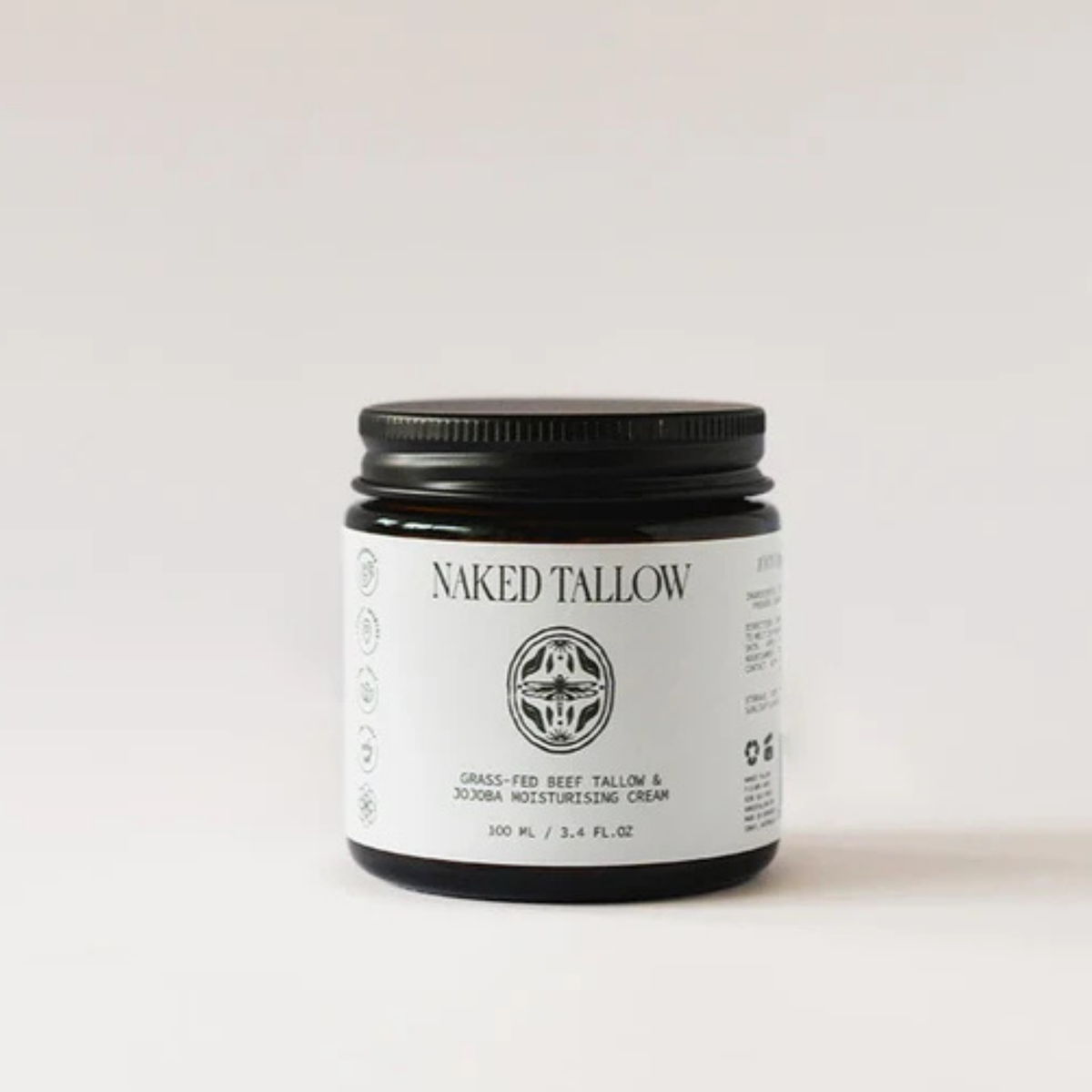 Naked Tallow Unscented Tallow Cream - 80g