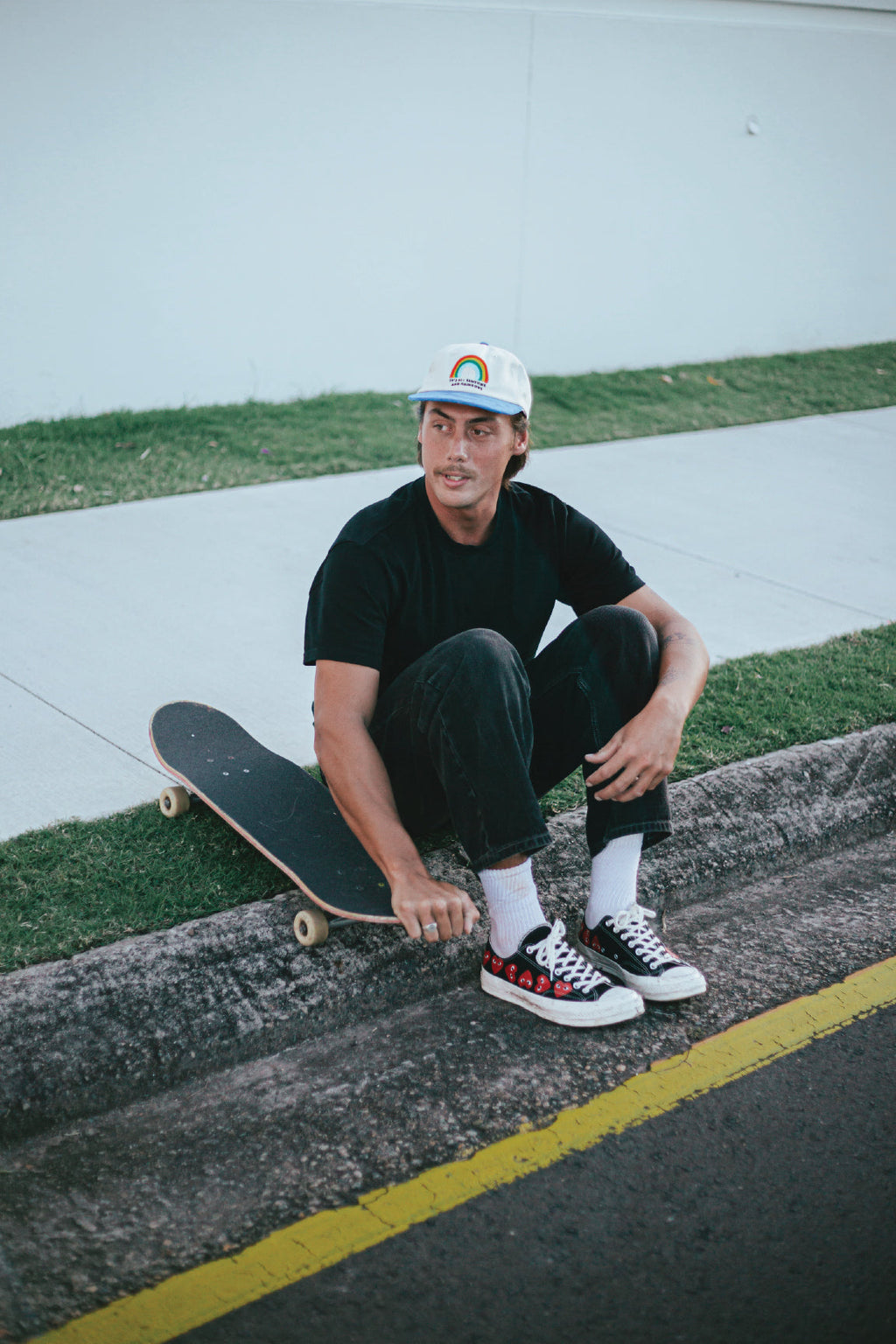 Lunar Co Sunshine & Rainbows 6 Panel Cap