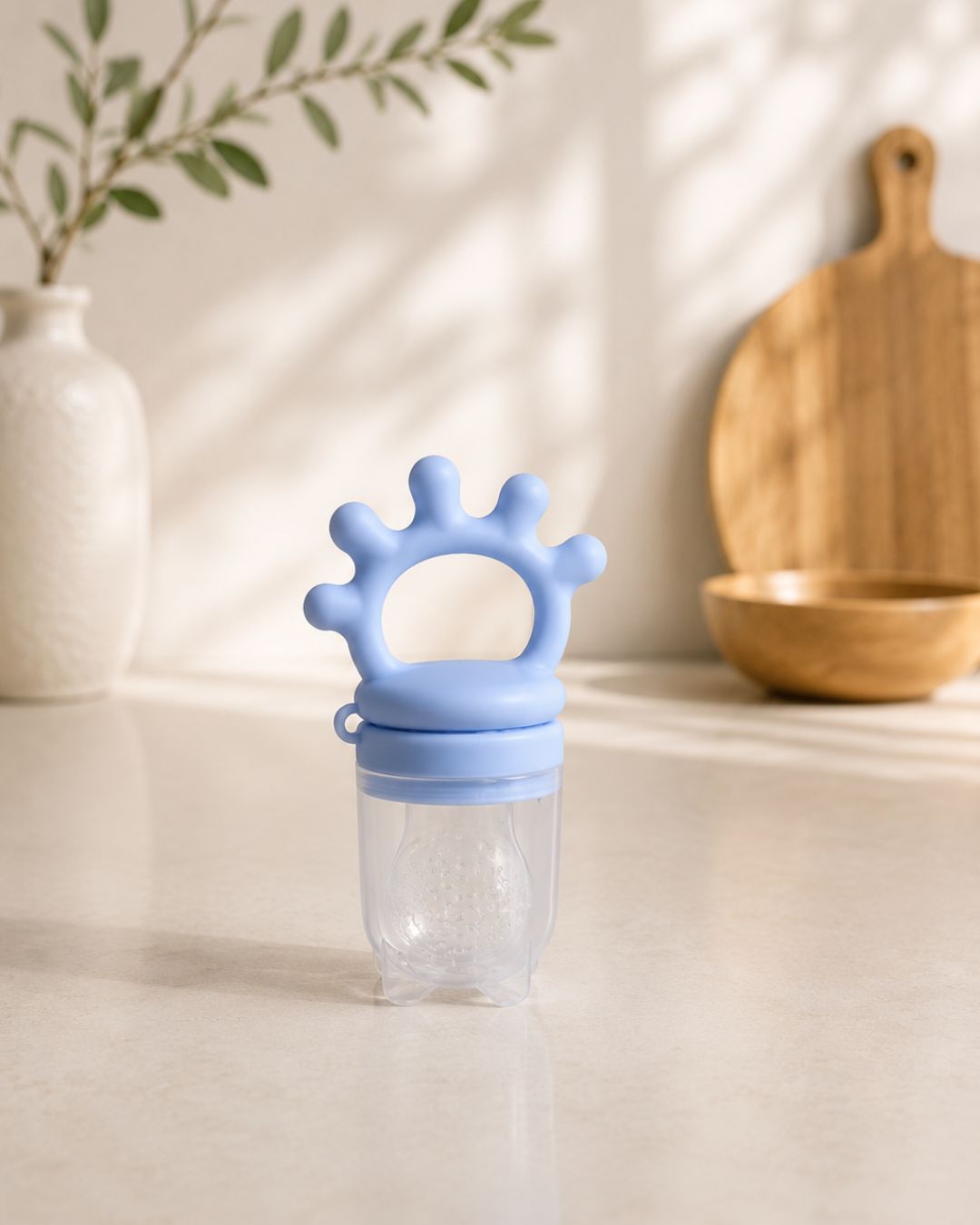 Lookbub Bubs Food Feeder - Blue
