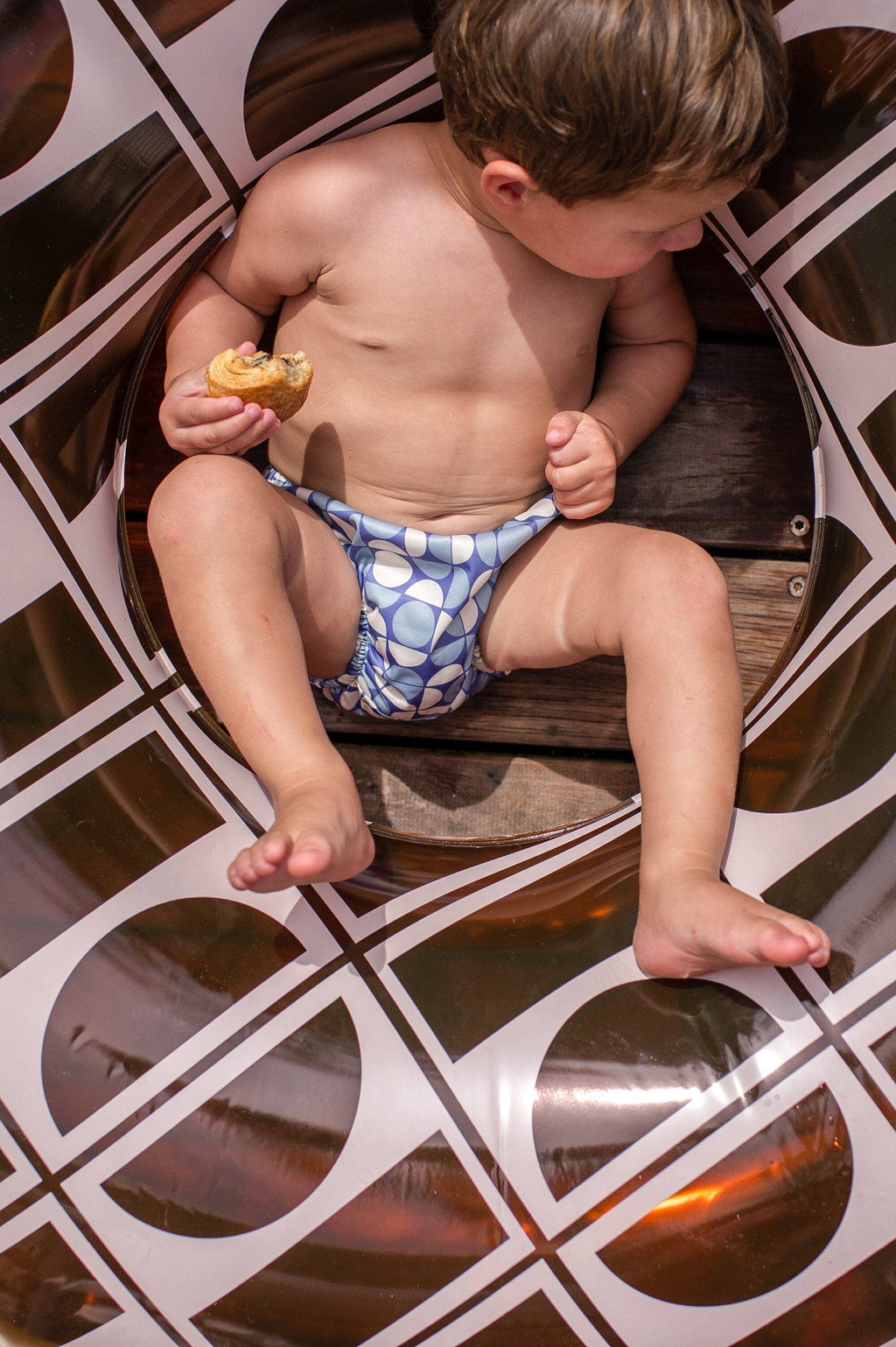 Reusable Swim Nappy: Daisy Daze / Small (4-7kg)