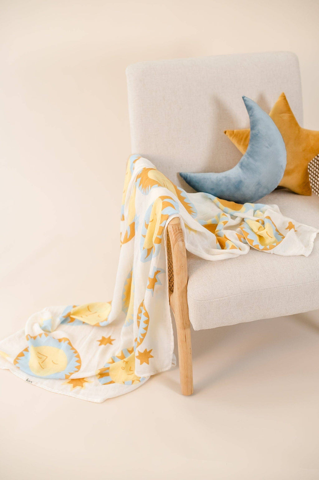 Organic Muslin Swaddle - Sunny Day: Sunny Day