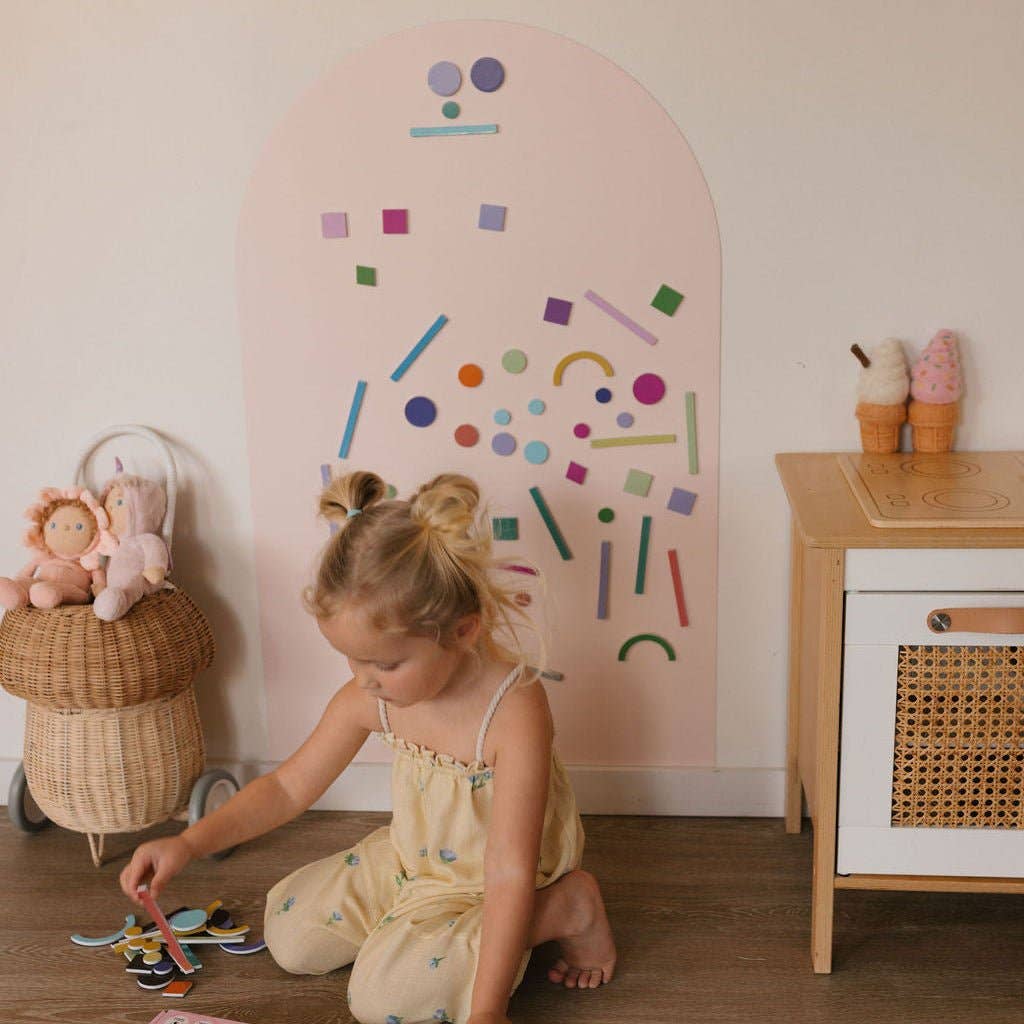 Magnetic Playwall™ | Renter-Friendly Magnetic Wall Decal: Sky