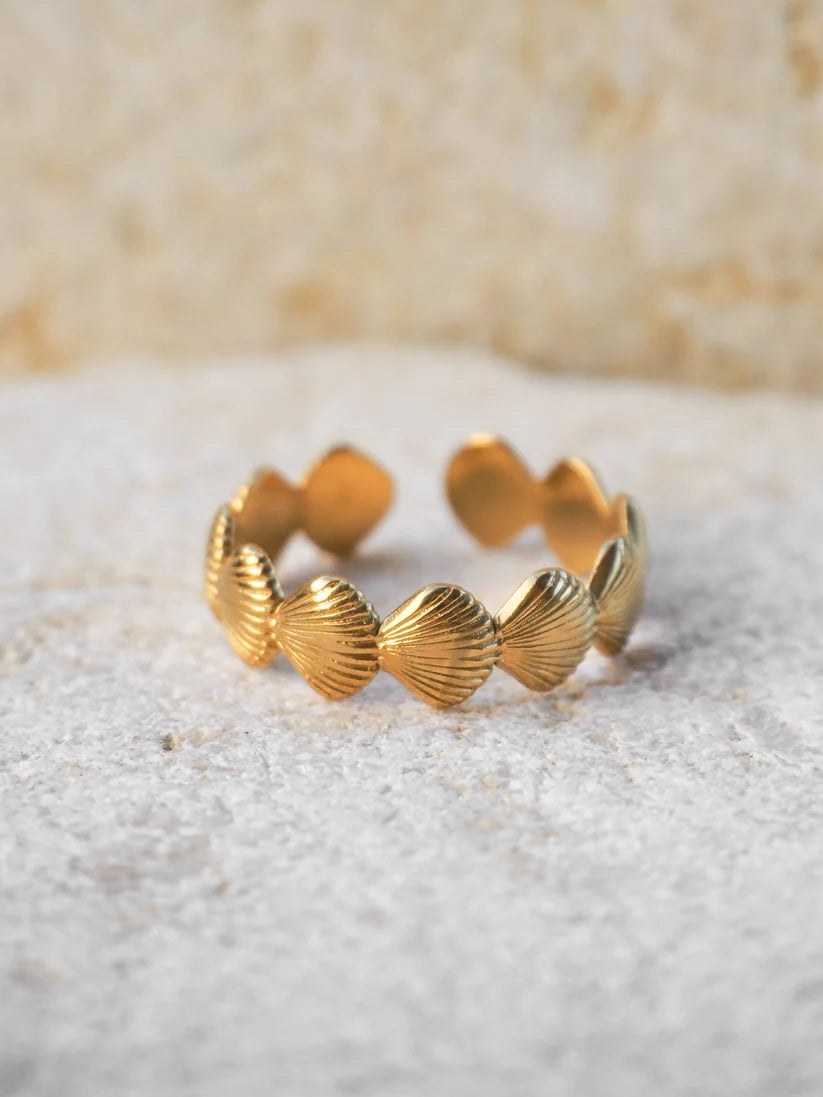 Seashell Ring Adjustable