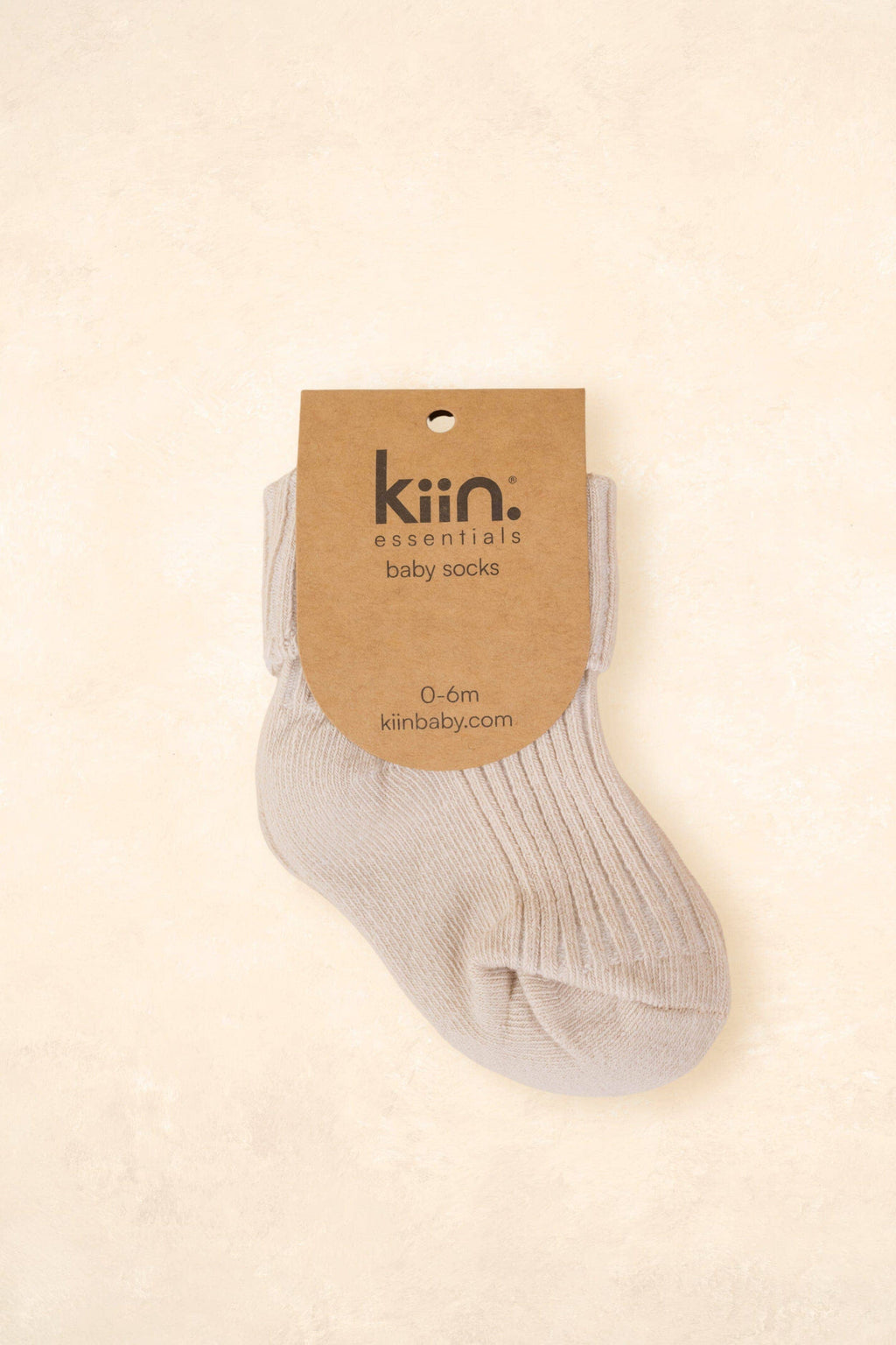 Cotton Ribbed Baby Socks: Pink / 0 - 6 Months