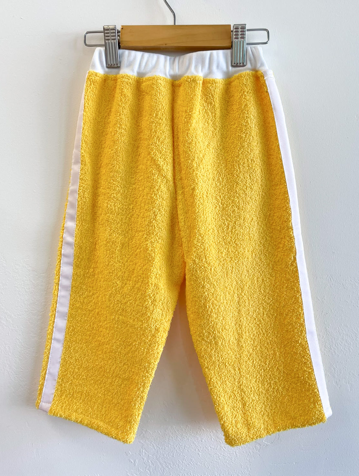 Yellow Terry Pants | Size 2