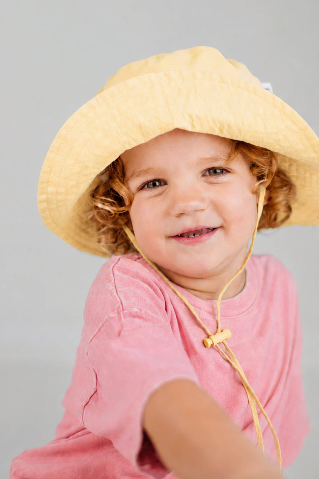 Cotton Sun Hat: Lilac / Small