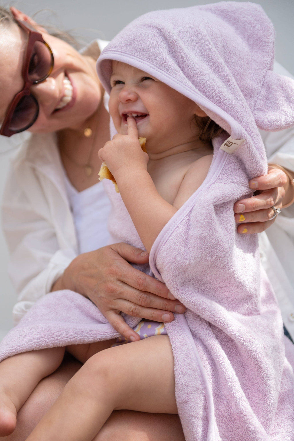 Hooded Towel: Buttercup