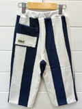 Kind Clothes Club Navy Stripe Terry Pants - Size 3