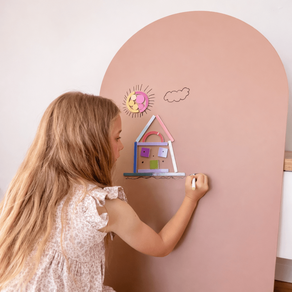 Magnetic Shapes Set | Colour & Shape Magnets for Kids