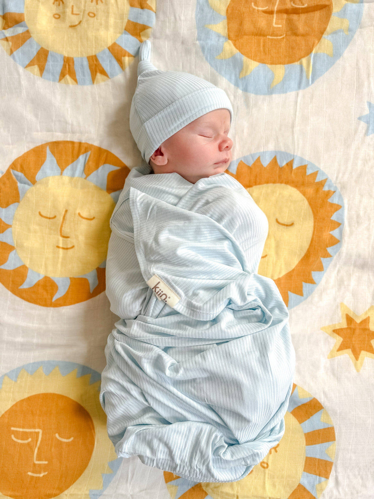 Organic Muslin Swaddle - Sunny Day: Sunny Day