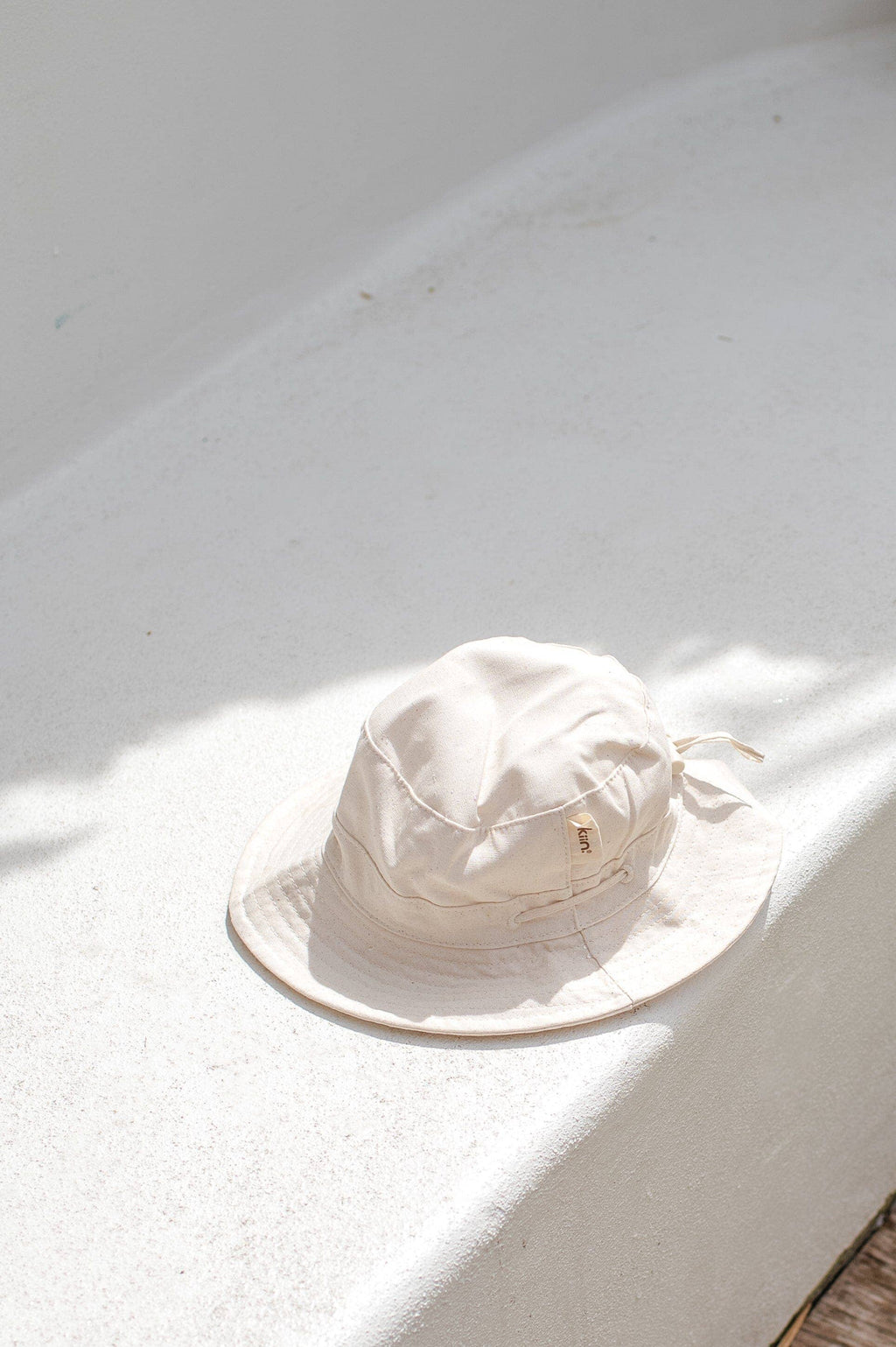 Cotton Sun Hat: Toffee / Small