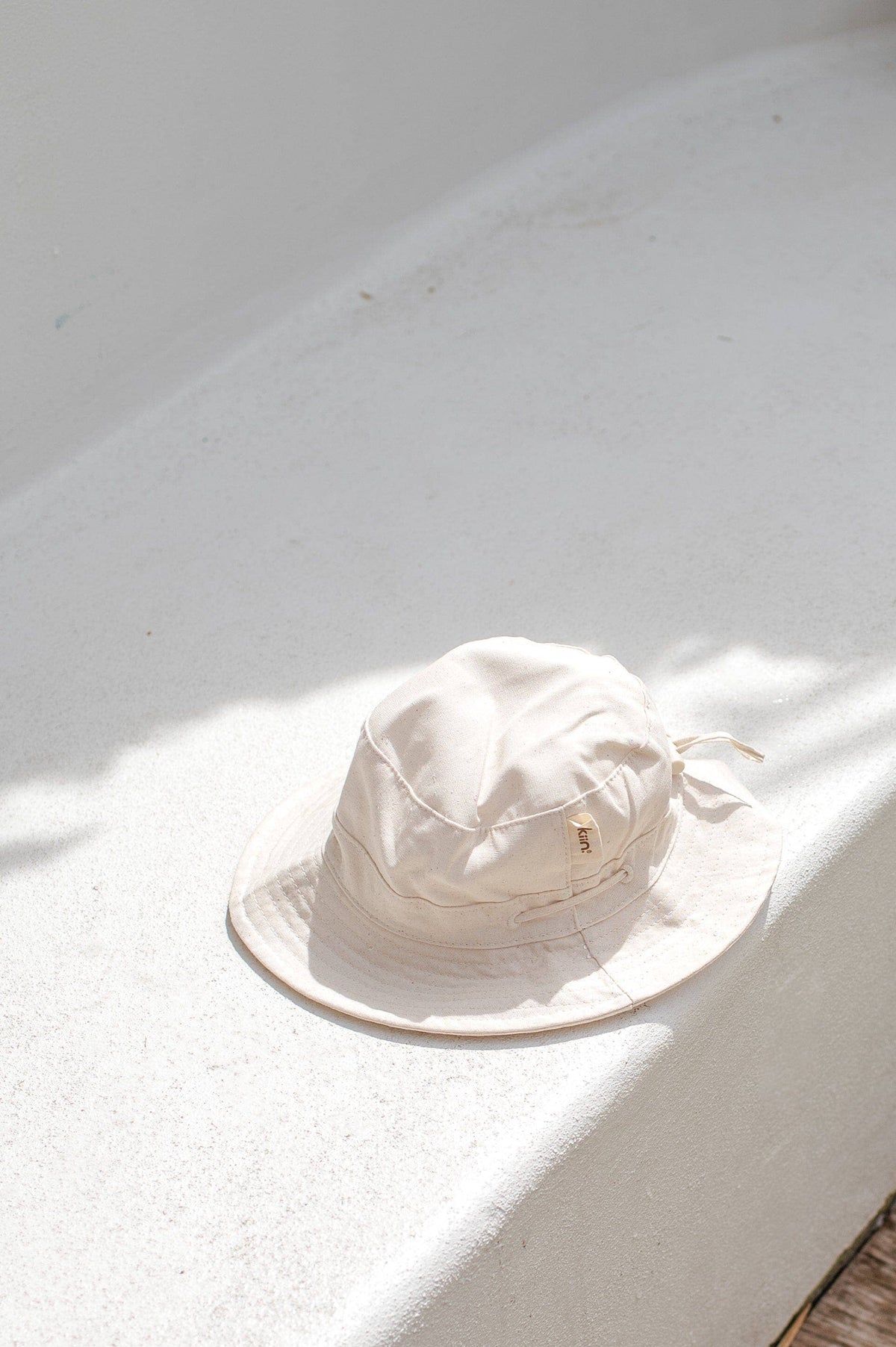 Cotton Sun Hat: Toffee / Small