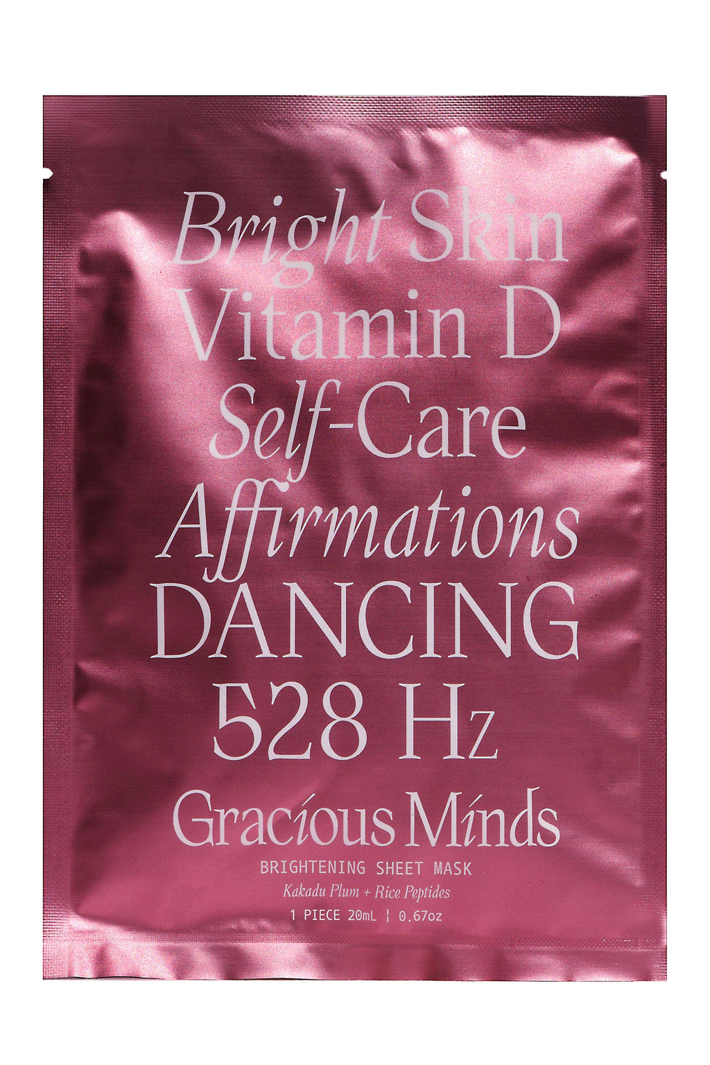 Bright Unveil Sheet Mask