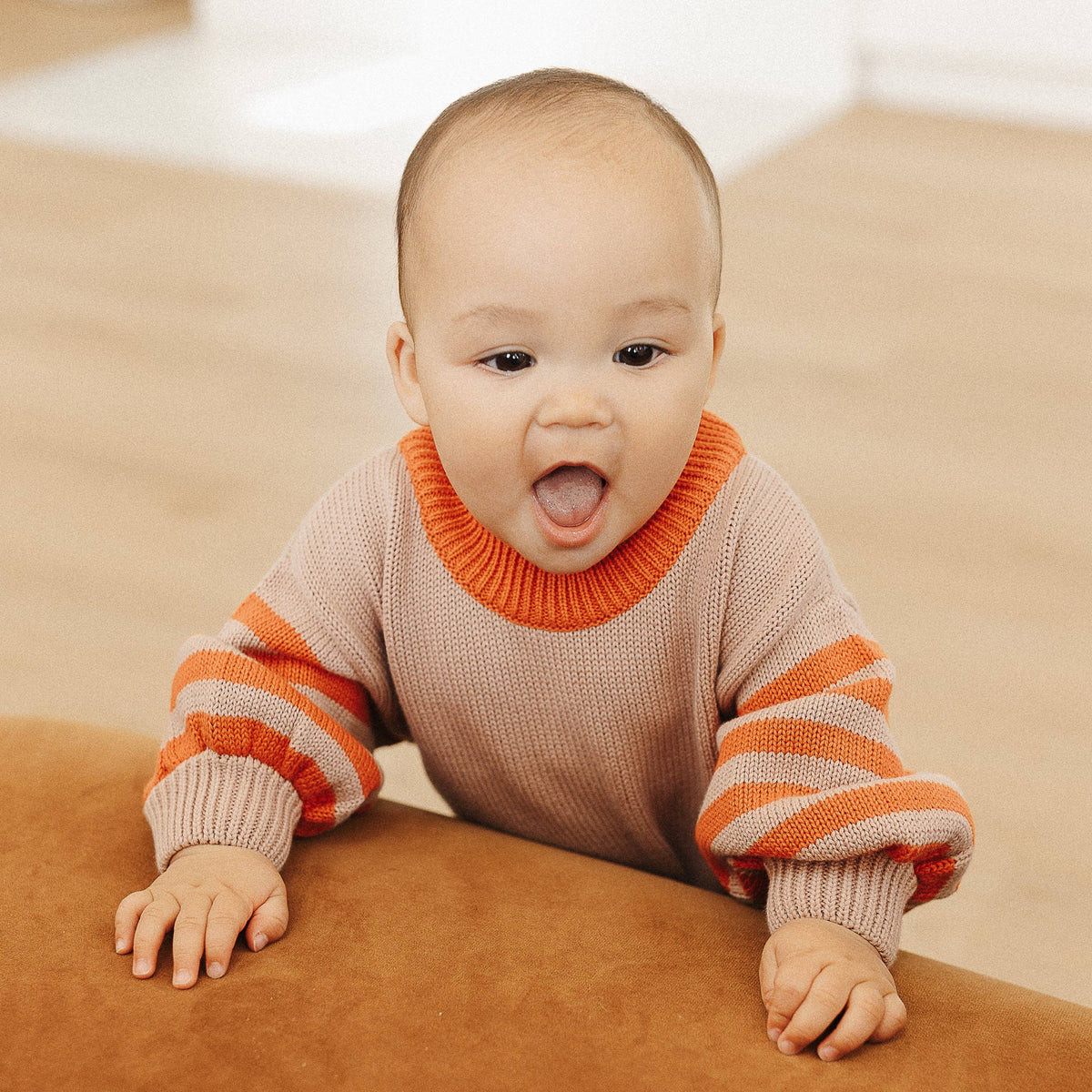 Organic Cotton Bubble Sleeve Jumper: 5