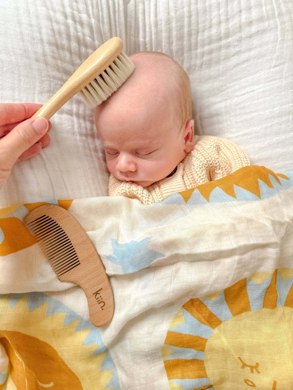 Organic Muslin Swaddle - Sunny Day: Sunny Day