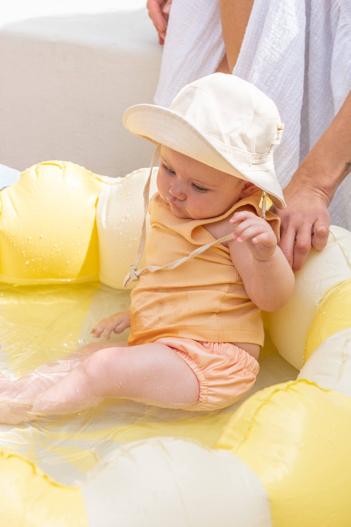 Reusable Swim Nappy: Daisy Daze / Small (4-7kg)