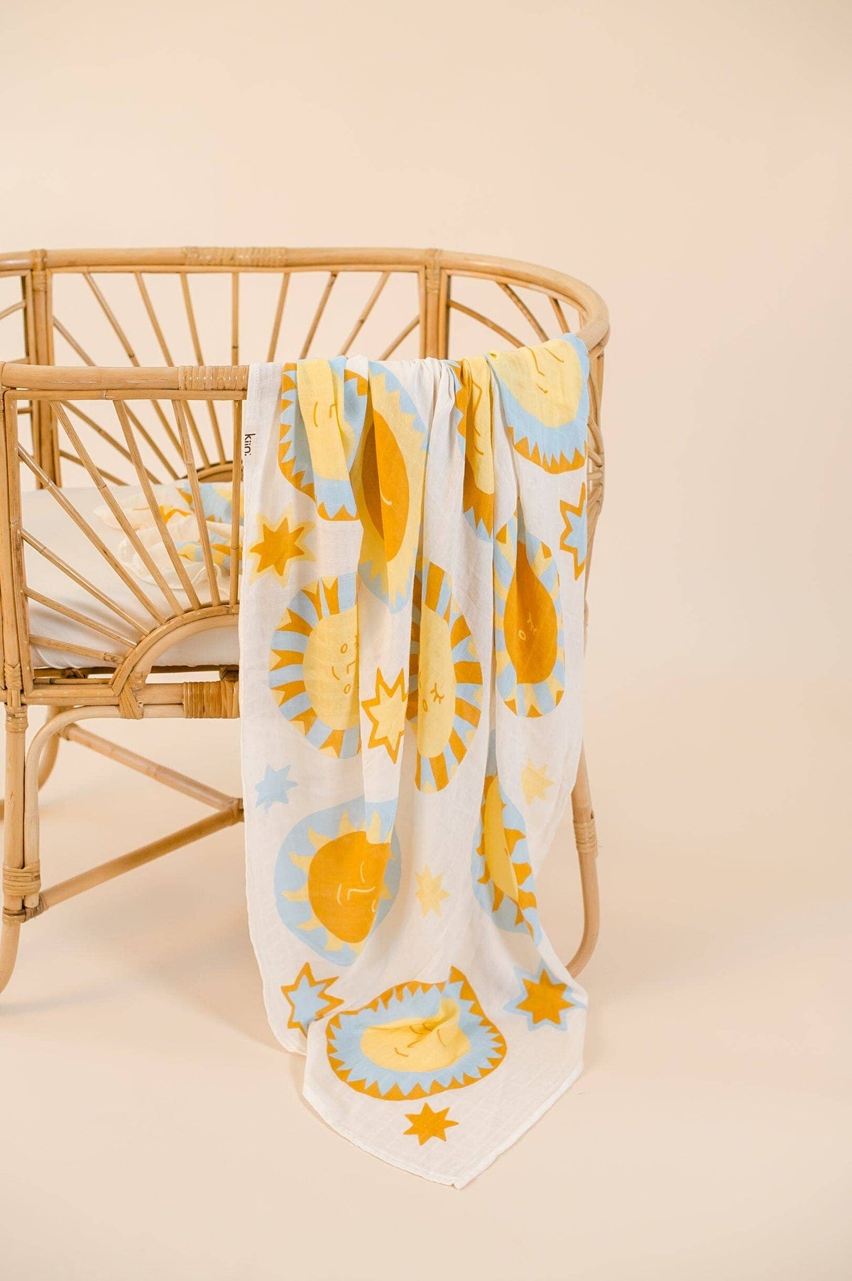 Organic Muslin Swaddle - Sunny Day: Sunny Day