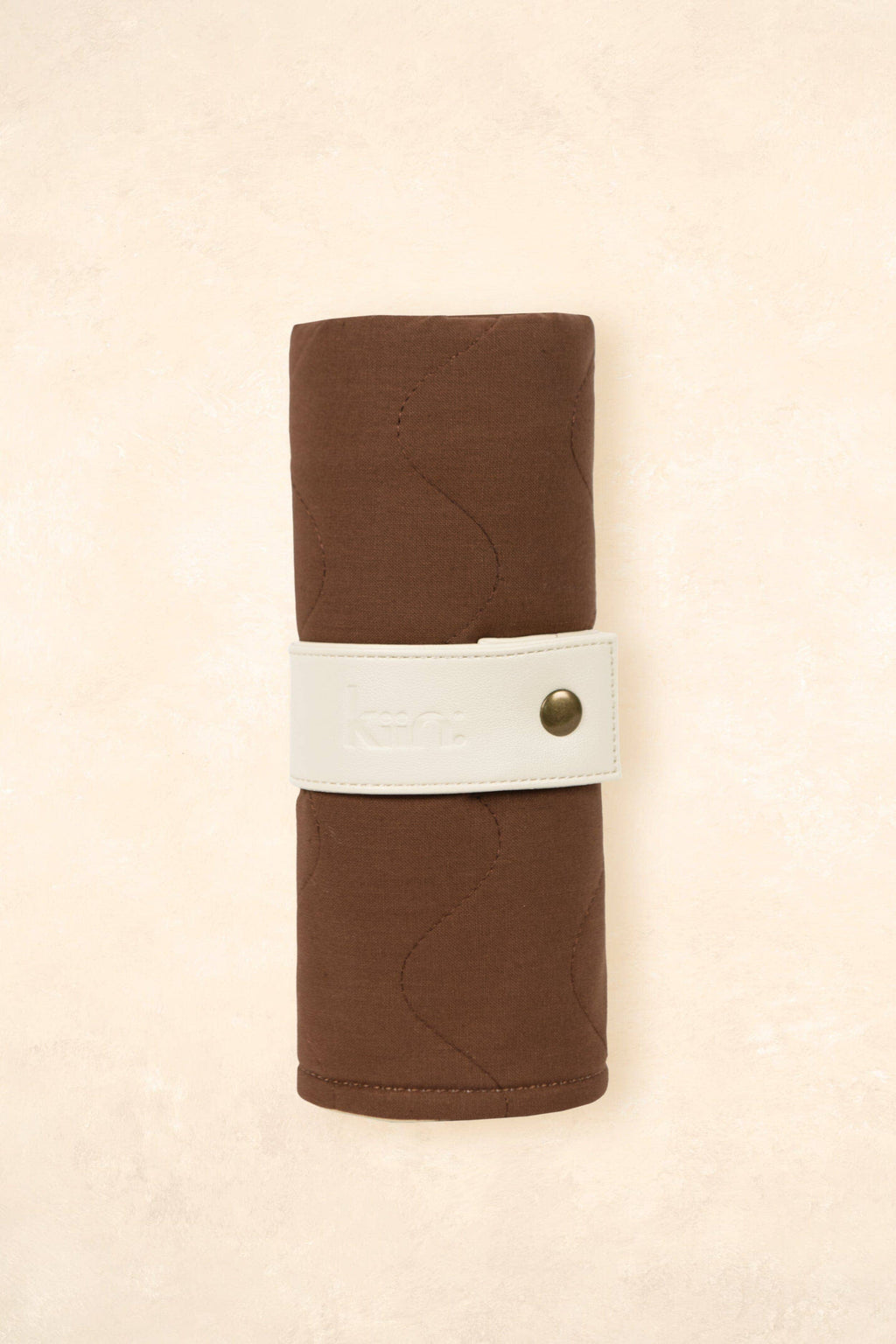 Luxe Travel Change Mat: Chocolate