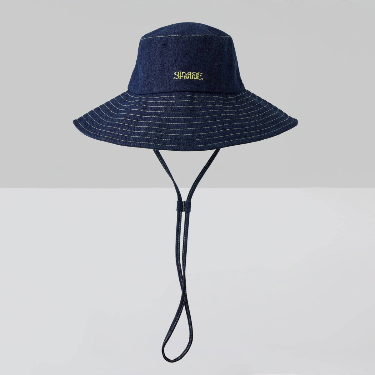 Sun Ray Wide Brim Denim Hat UPF50+