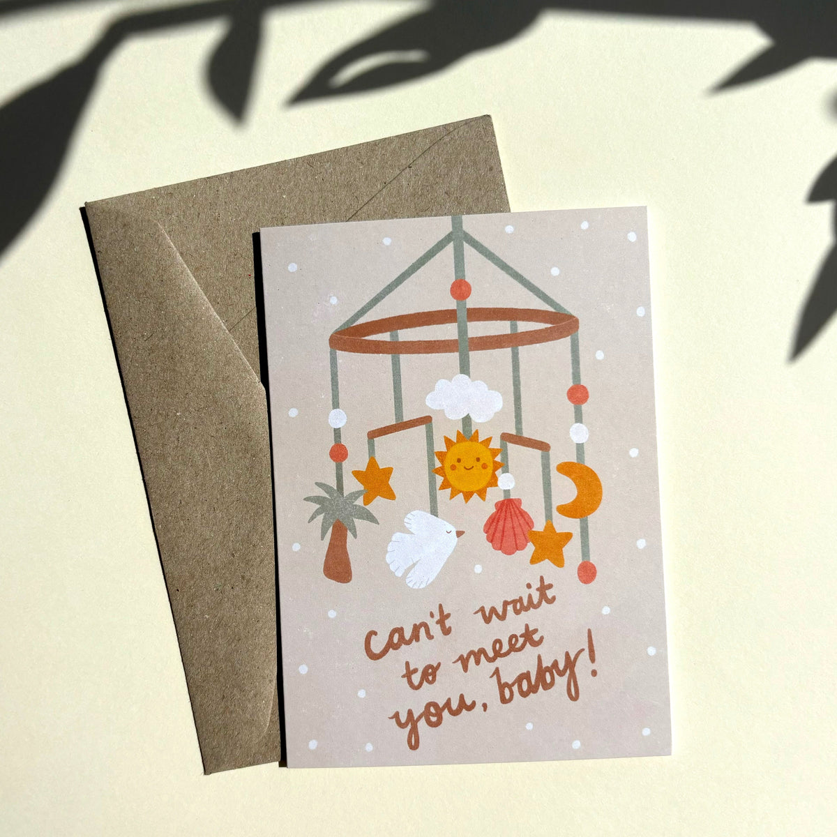 Lauren Sissons Studio Can't Wait To Meet You Baby Card