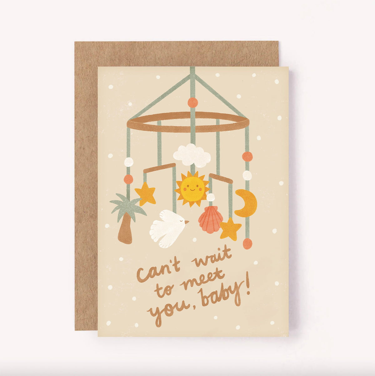 Lauren Sissons Studio Can't Wait To Meet You Baby Card