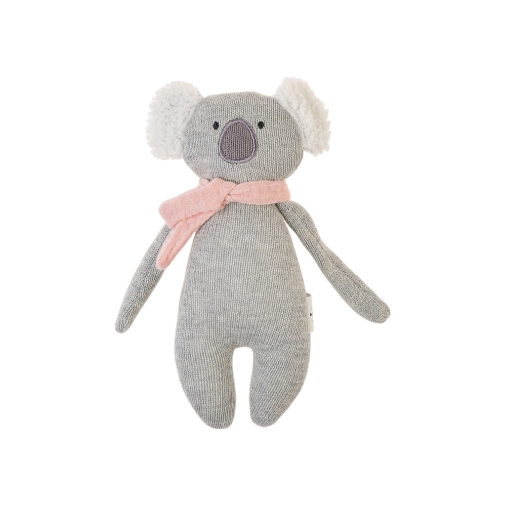 Emotion & Kids Koa the Koala Rattle Doll - Dusty Pink