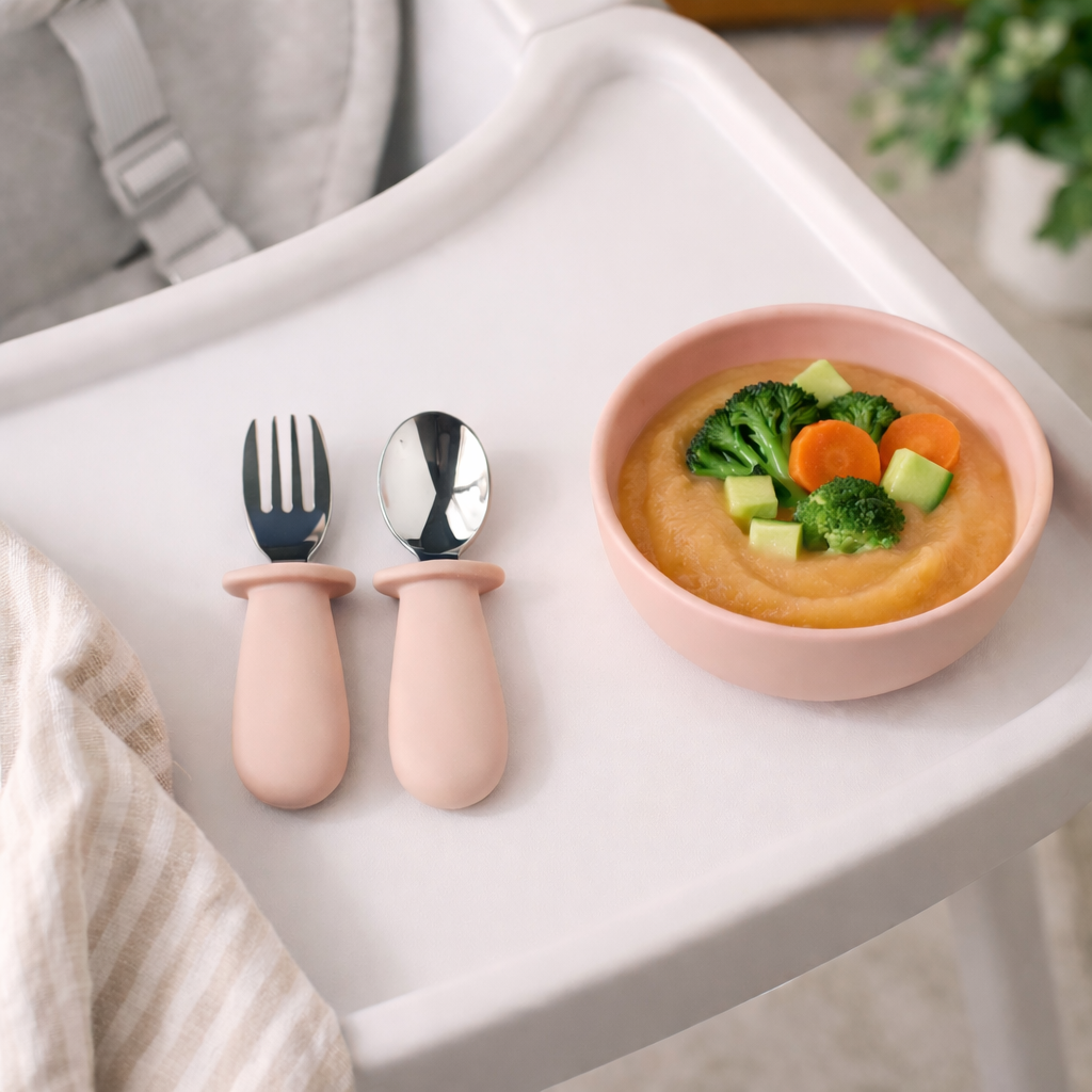 Lookbub Bubs Fork & Spoon Set