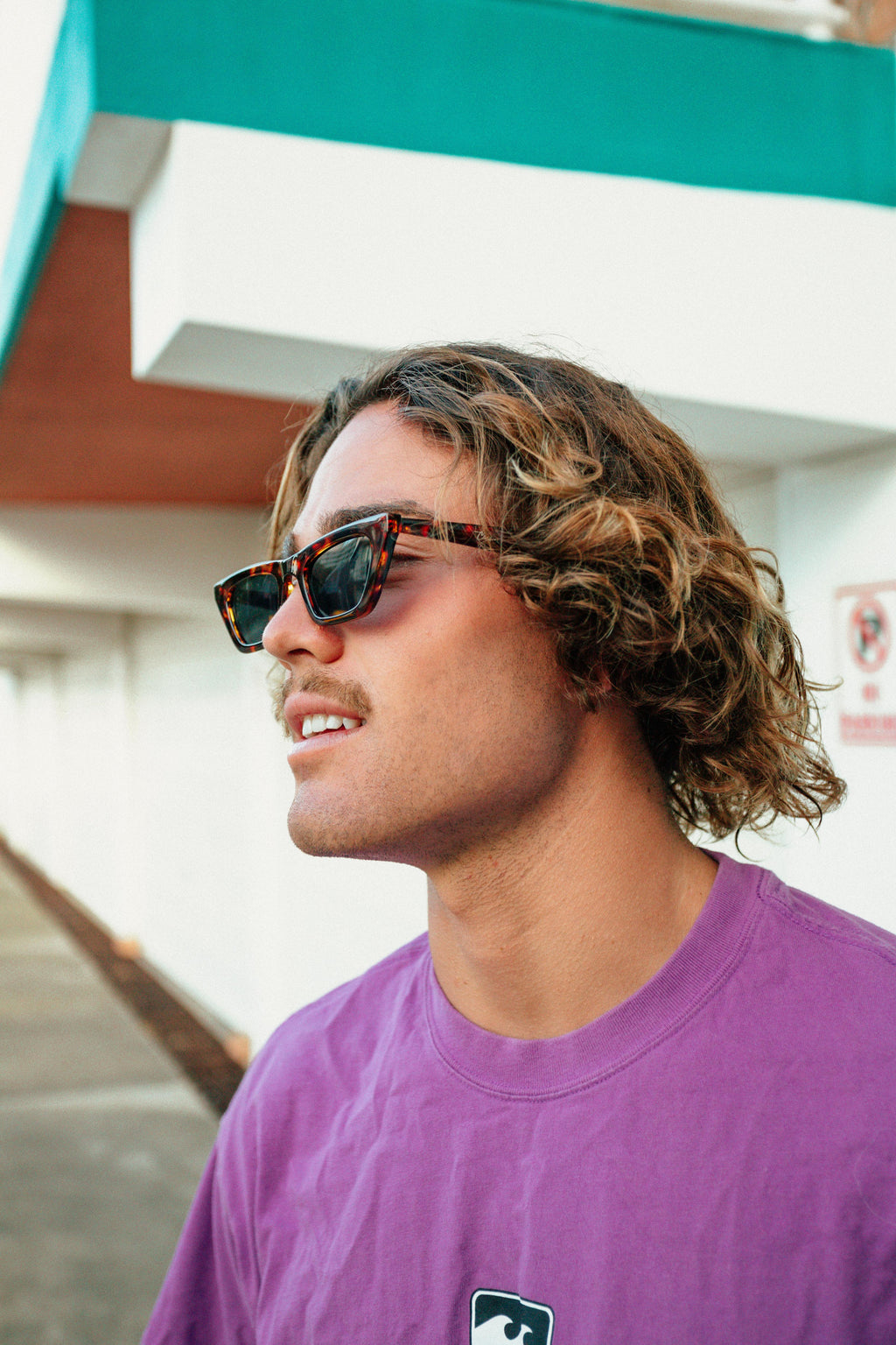 Lunar Co Barwon Heads Frame - Tortoiseshell Brown